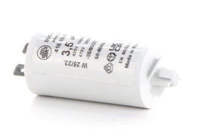 MOTOR kondensator - 3,5uF / 400V, Spadestik