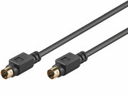 S-VHS kabel - 2 x 4 pol mini-DIN han, forgyldt (5m)