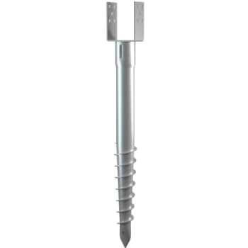 Stavrex 65 x 750 mm jordskrue med 4" stolpesko, 1:20 maskine