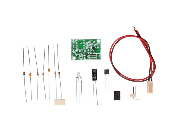 12V bilbatteri indikator (loddekit)