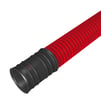 Kabelrør 160mm 6m 450N rød EVOCAB HARD HDPE korrugeret dobbeltvægget (Sælges kun i hele længder)