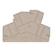 Endeplade zap/tw zdk 2.5-2 beige