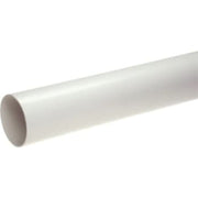Rør 2 Meter Ø51mm Hvid Plast