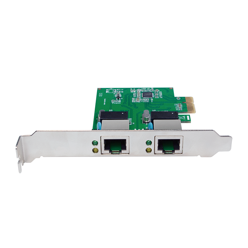 PCI-Express kort - 2 port Gigabit LAN
