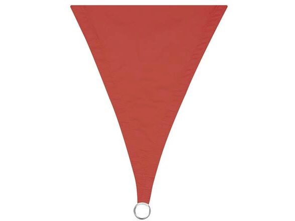 Kvadratisk solsejl - 3,6 x 3,6m, TERRACOTTA