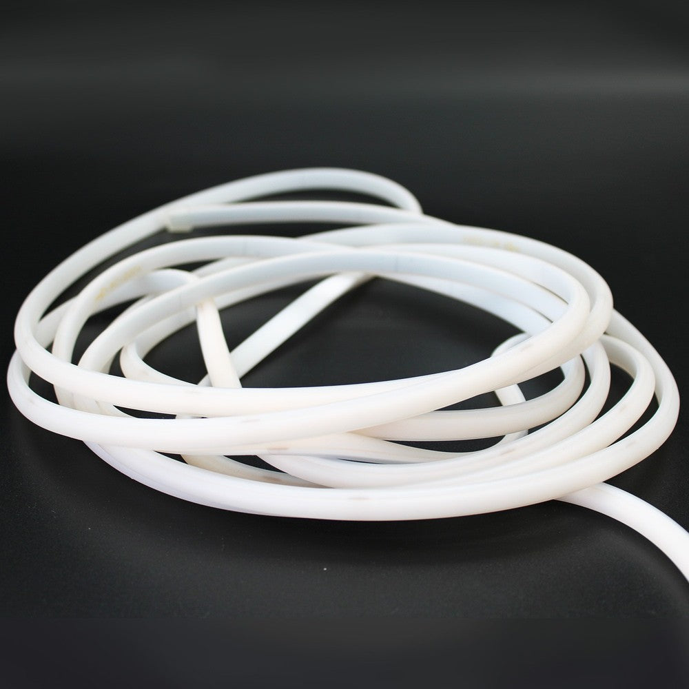 Vandtæt Lilla Neon COB strip - 5 meter, 230V, IP67, 288 LED, 11,5W/m, kan klippes hver 10cm