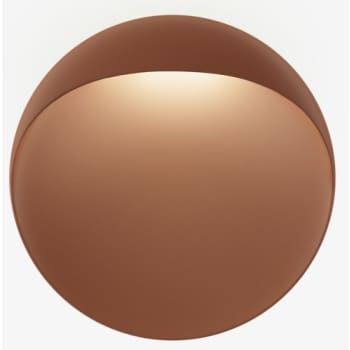 Flindt Ø 200 Led 2700K 10W Corten Farvet I Fase Dæmp (Mains Dimm) 291 Lm