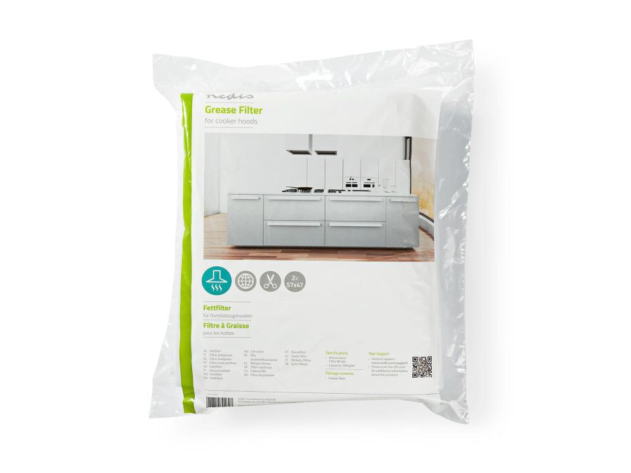 Fedtfilter til emhætte - 57 x 47cm, 100 g/m²