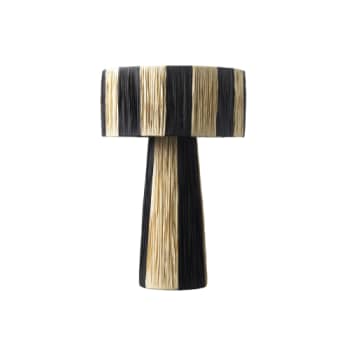 Jore Copenhagens bordlampe Mushroom sort 38x28 cm