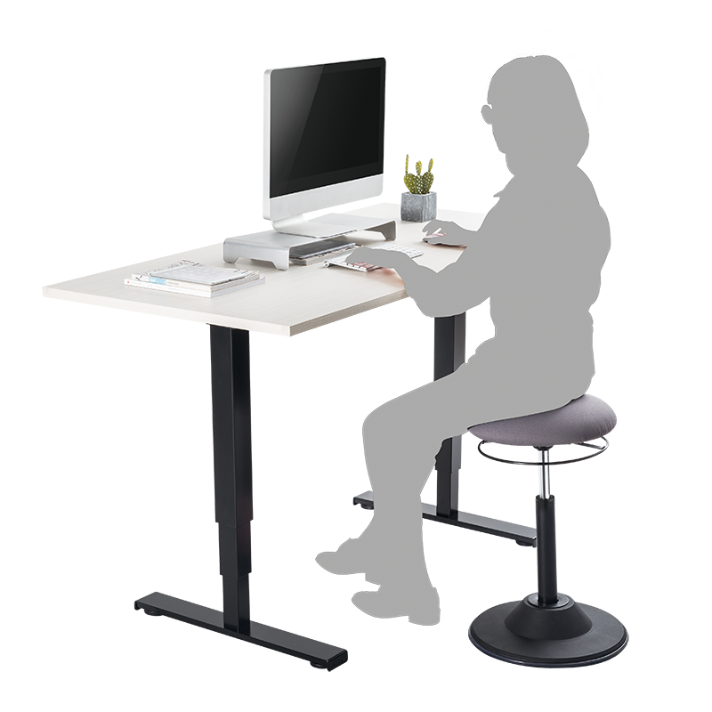 Ergonomisk stol - Justérbar højde (50-70cm)