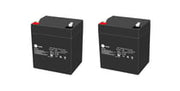 Bly Akku K2 12V - 4,5 Ah T1 - 2 pak