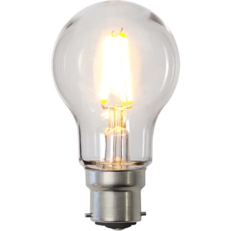Klar udendørs Ø55 IP20 LED B22 827 2,4W 240lm 360°