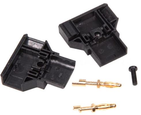 D-tab DC hanstik (til batteriladere)