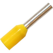 ISO. TERMINALRØR 1MM² L8 GUL
