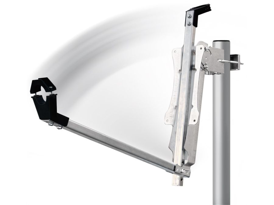 Aluminium parabolantenne - Ø80cm, Antracit