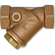 1/2" Snavssamler i rødgods med integreret Y-filter
