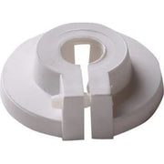 12mm hvid roset 2-delt m/krave