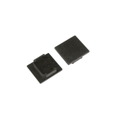 DIOFLEX Endestykke sort f/LINEA20 F/TY 2 stk.