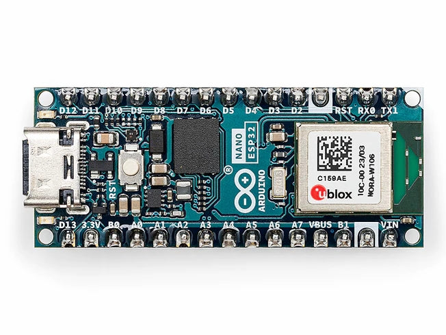 Arduino Nano ESP32 m. pin-headers