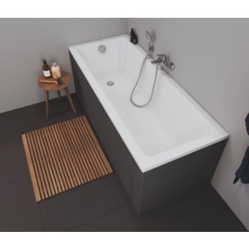 Duravit No.1 badekar, 1600 x 700 mm, 1-ryglæn, rektangulært