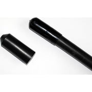 Krympeendemuffe 25/11 mm, sort, med lim, længde 80 mm