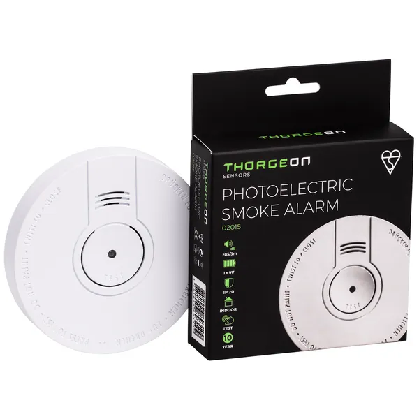 Røgalarm 9V IP20 85dB (A)