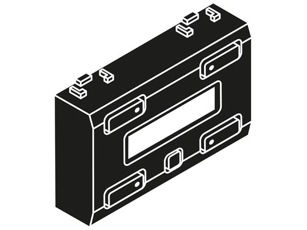 VELBUS - Temperaturstyring, Sort