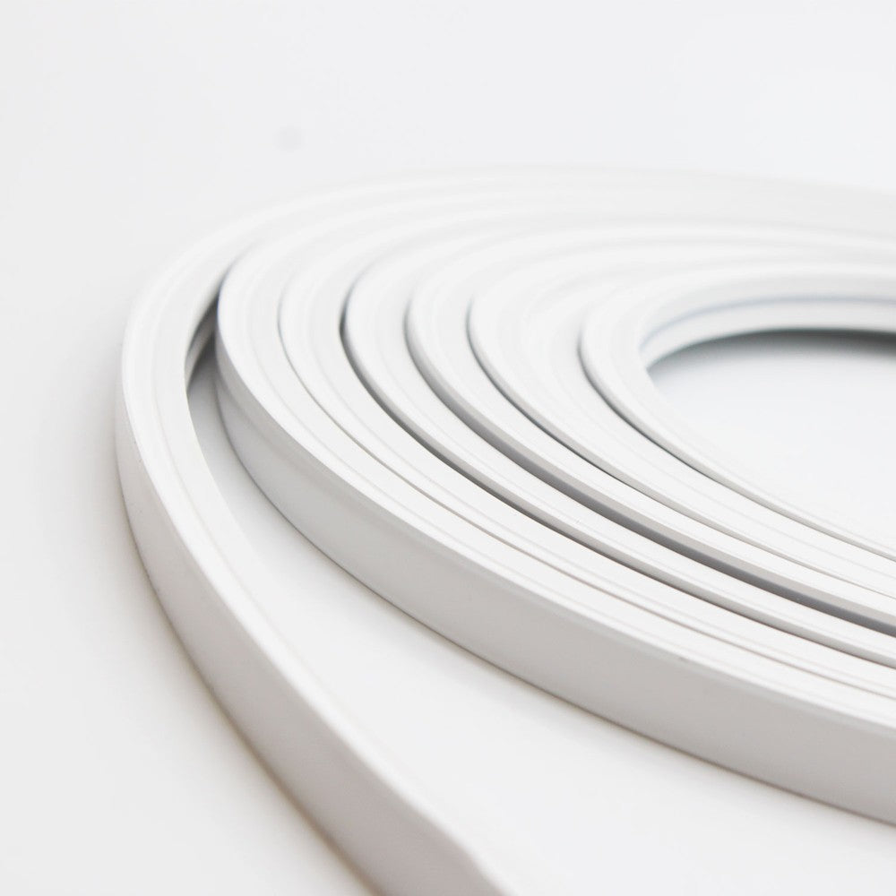 10m Varm hvid LED strip - Fleksibel neon flex belysning med 10x10 mm dimensioner, 10W/m, 24V, RA81