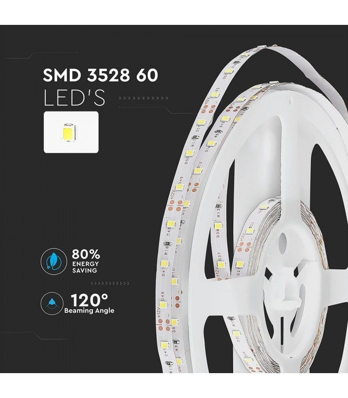 VT-3528 60 3.6W LED STRIP LIGHT grønt lys