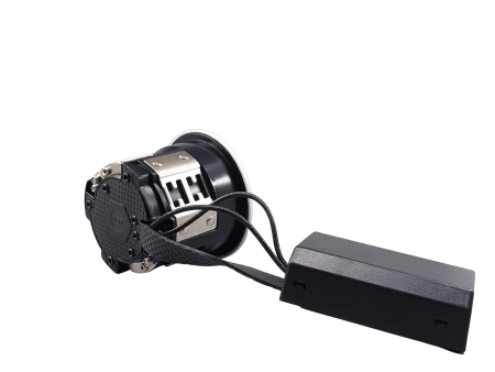 4 Watt Udendørsspot 2700K 345Lm GU10 - Mat hvid, IP44, godkendt i isolering