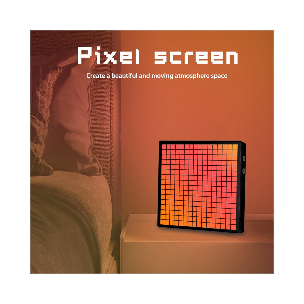 16x16 Pixel Bluetooth LED-display med 5V USB-strømforsyning - Effekt: 10W