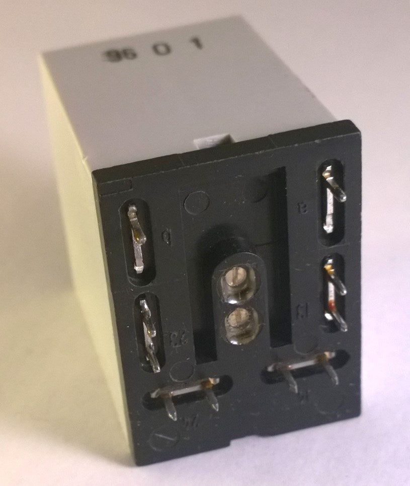 EBERLE printrelæ - 19VDC / 16A 2 x slutte 30x40x44mm