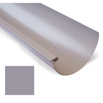 Plastmo tagrende, 10", grå, 6 meter