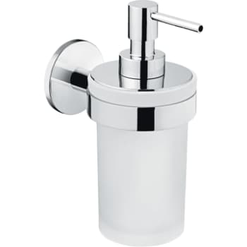 LAUFEN CANA vægmonteret sæbedispenser i glas/krom