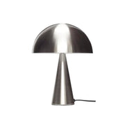 Hübsch mush bordlampe mini nikkel