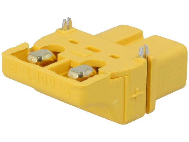 DC-XT60 fatning - 2pol hun, SMT