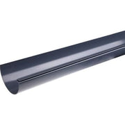 Plastmo tagrende, 10", grafit, 3 meter