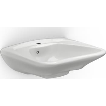 Pressalit Matrix Curve ergonomisk håndvask, hvid