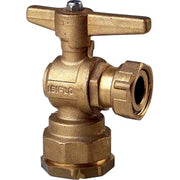 ISIFLO 32 mm x 1" Vinkelventil uden aftap