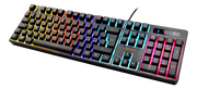 Mekanisk gaming tastatur - RGB, Røde switche, Sort