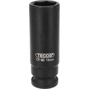 Tecos krafttop, 1/2", lang, 19 mm