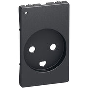 Afdækning for Fuga stikkontakt 2-pol m. jord / LED