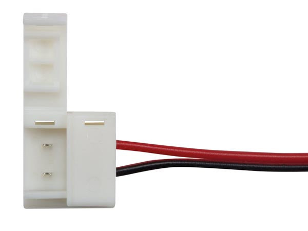 Klemme-konnektorkabel - Til enkeltfarve LED strip (PCB 10mm)