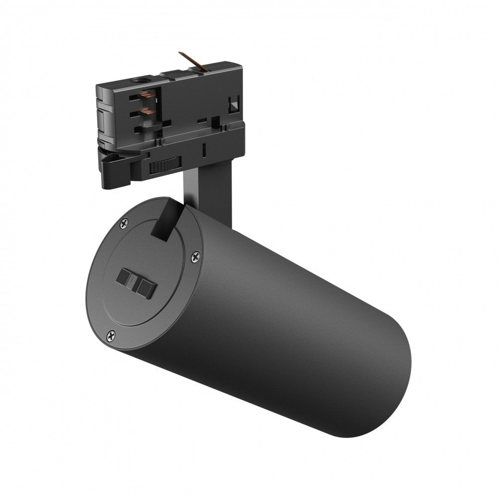 ANDROMEDA PRIME skinnespot 24W - Sort 3-faset skinne CCT, 230V, 25°, Spectrum, DI.76x177x228mm, IP20