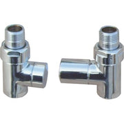 Cylinder ventilsæt ½" ligeløbende krom