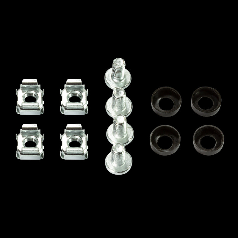 19" El-rackpanel - 8 x C13 (IEC320) hun, Sort (2m)