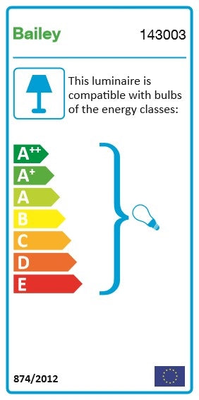 Udendørs E27 Pendel m. stikprop - Sort, IP44 (3m)