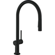 Hansgrohe Talis M54 210 køkkenarmatur med udtræk, 2jet, mat sort