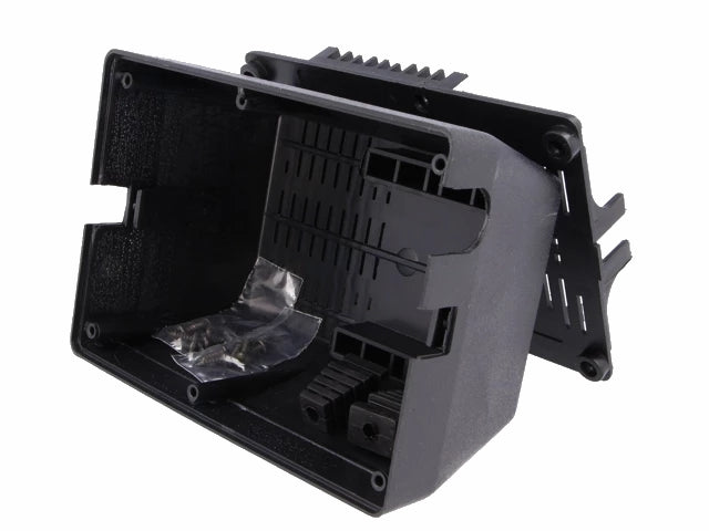 Strømforsyningskabinet - Inline, 97x137x 67mm, Sort