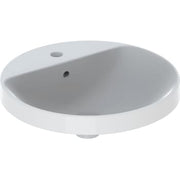 variform vask t/indb. rund 48cm, hvid